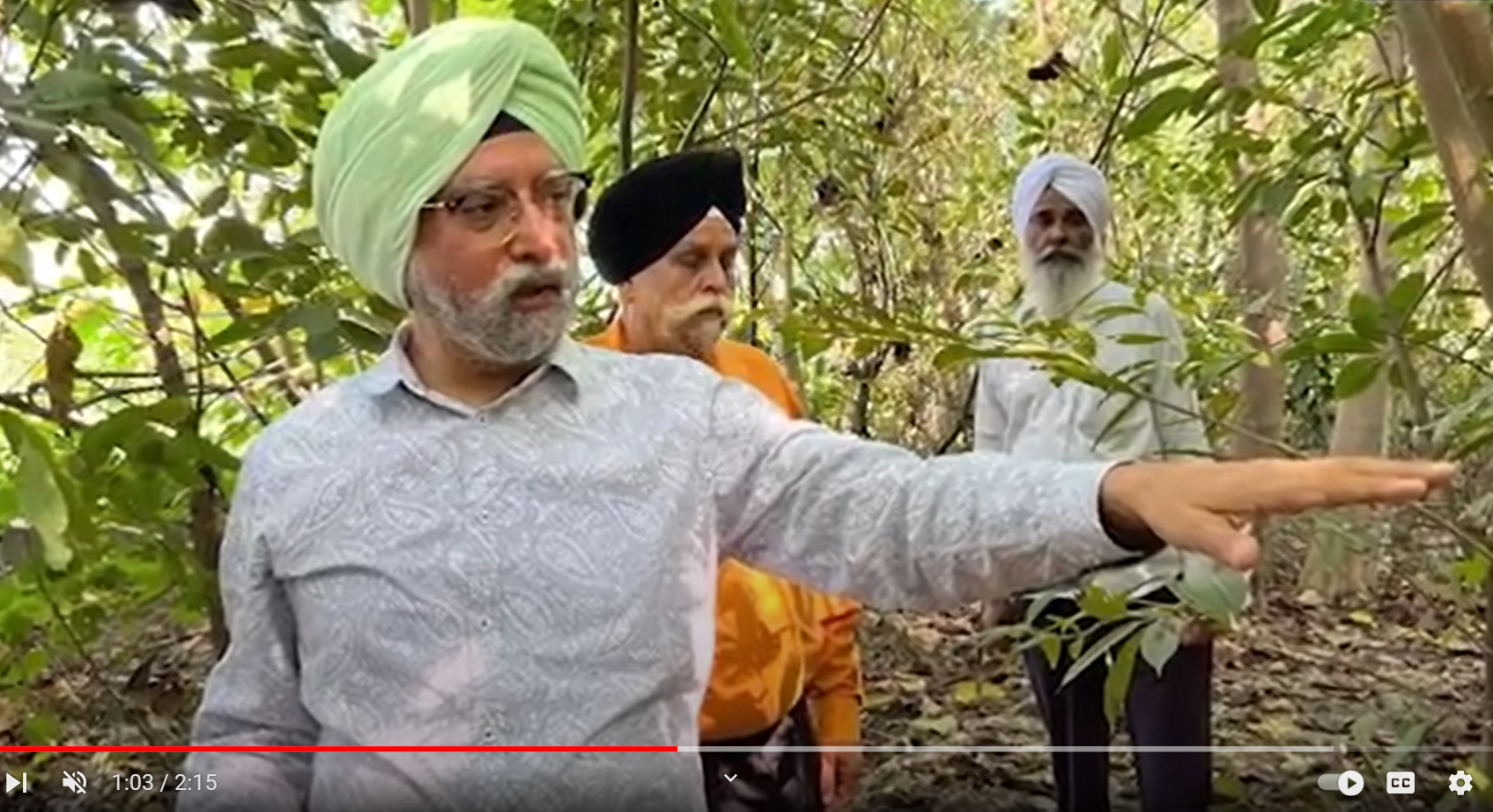 EcoSikh Milestone: 850 Sacred Forests Planted for COP28 Climate Action